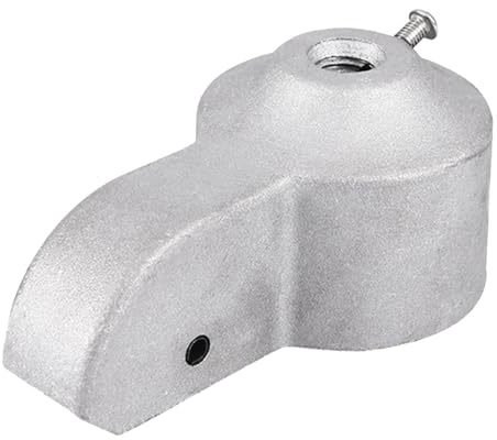 HEMOTON Fahnenmastrolle Ersatzteil aus Aluminium, Silber