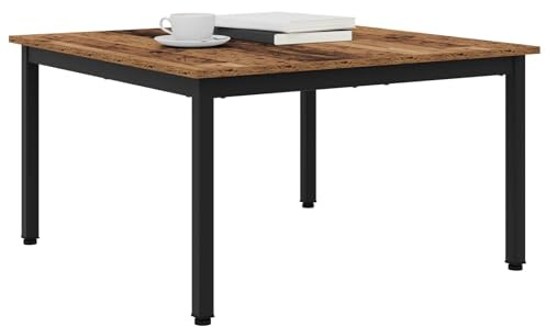 vidaXL Couchtisch Altholz 80 x 80 x 45 cm Holzwerkstoff