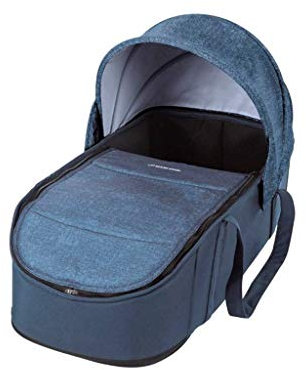 Maxi-Cosi Laika Babywanne, sehr leichter (nur 1,5 kg) und gepolsterter Soft-Kinderwagenaufsatz, passend für den Kinderwagen Maxi-Cosi Laika, Baby-Tragetasche nutzbar ab der Geburt, Nomad Blue