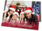 Partycards Weihnachtskarten mit Umschlägen im Set für Ihr Wunschbild – Personalisierte Weihnachtskarte mit Blanko-Innenseiten für Weihnachtsgrüße (DIN A4 – 4 Stück)