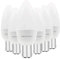 Bombillas LED Vela con Casquillo BA15D (5 Vatios, 500 lúmenes, Blanco Cálido 2700 Kelvin, No Regulables, Forma B35 estándar) Paquete de 6