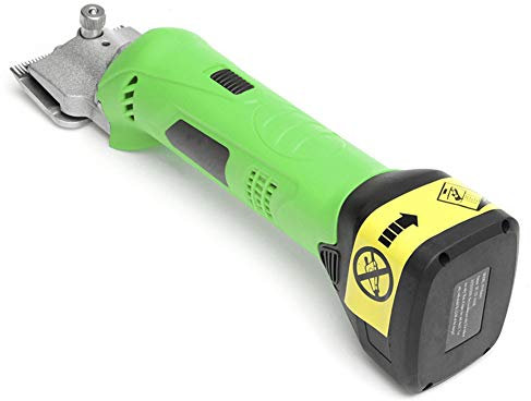 Profesional Inalámbrico Maquina de Esquilar para Caballo, Esquiladora Caballos 200W & 4000mah Batería Eléctrica Maquinilla Cortapelos para Animales de Granja Grandes, Cuidado del Caballo