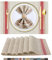 ARTAND Platzsets Abwaschbar 6er Set Vinyl Tischsets für Esstisch Küchen Platzset Dauerhaft PlatzdeckenTischzubehör -6er Set, 01 Rot