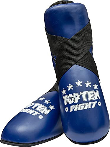 TOP TEN Fußschutz „Fight“ - blau, Gr. M