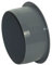 FloPlast SP296A Push-Fit Socket Plug Anthracite Grey 110mm