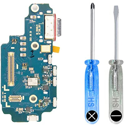 MMOBIEL Dock Connector Compatible with Samsung Galaxy S22 Ultra 5G - 6.8 inch - 2022 - Charging Port - Headphone Port/Microphone Replacement - Type C - Incl. Screwdrivers