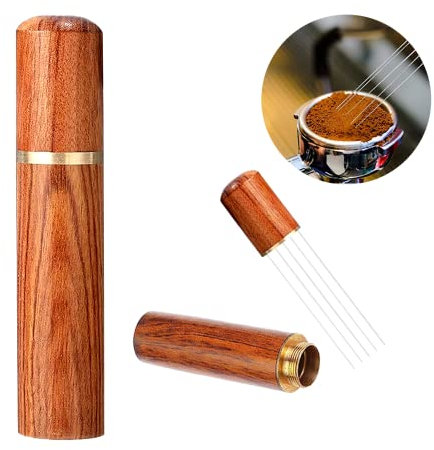 1Pcs WDT Tool Coffee Distributor Needle for Powder Coffee Stirring Evenly Distribute Coffee Grounds for Home Coffee Shop for Barista and Coffee Lover Universal Size Fits All Kinds of Coffee Pots