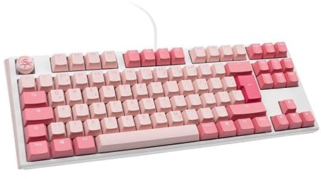 Ducky One 3 Gossamer TKL Pink Gaming Tastatur - MX-Brown