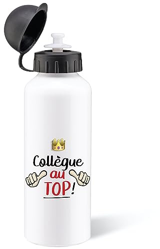 Borraccia da 500 ml, in alluminio, riutilizzabile, ecologica, con tettarella. Idea Regalo Originale Umorismo Uomo Donna Ritiro Mutazione Pot Partenza Sport Viaggi Ufficio Compleanno Natale