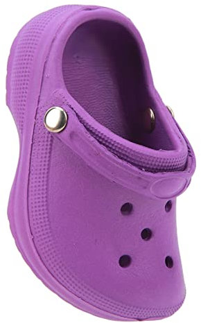 Schuhform-Diffusor, Erfrischend, Niedlich, Reduziert Stress, Müdigkeit, Lindert Mini-Schuhform, Auto-Duft-Entlüftungsclip für den Innenraum des Autos (Lila)