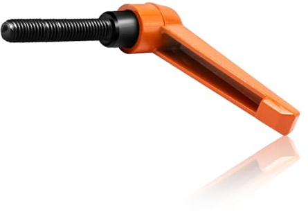 Maniglia con Leva di Bloccaggio Regolabile M8 Dado Della Maniglia con Filettatura Esterna Maniglie Della Macchina 40mm