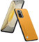 HULLIN Funda Compatible con Redmi Note 10S / Redmi Note 10 (4G) / Poco M5s (6.43), Una Cubierta Protectora De Alta Gama En Cuero PU - Amarillo