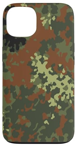 Hülle für iPhone 13 Flecktarn Camo Camouflage Bundeswehr Militär