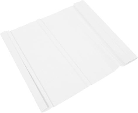 Weiße Krepppapierrolle für Bastelarbeiten, 1 Rolle, Papier