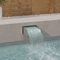 CIADAZ Wasserfall, Wasserfall Garten, Gartenteich Wasserfall, Teichzubehör Wasserfall, 30x34x14 cm Edelstahl 304-148875
