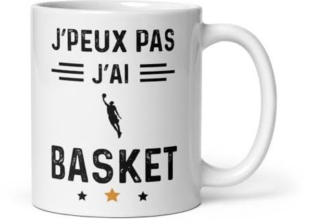 Mug basketteur je peux pas j'ai basket tasse basket humour