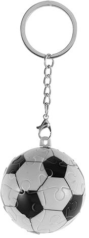 Gogogmee Fußball-schlüsselanhänger Schlüsselanhänger Bezaubernder Sportball-schlüsselring Dekorativer Ball-schlüsselanhänger Für Autoschlüssel Und Hausschlüssel