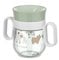 Mepal - Vaso entrenador 360° Mio Little Dutch - A prueba de fugas - Borde de 360° para beber por ambos lados - Asas fáciles - Cierre automático cuando deja de beber - 200 ml - Little Farm