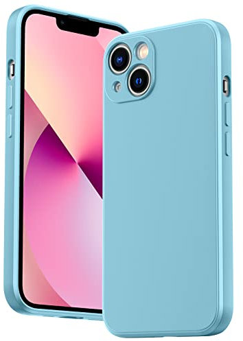 Vancle Case for iPhone 13 Phone Case, Camera Protection Ultra Slim Case for iPhone 13 6.1-inch Anti-Scratch Shockproof Bumper Cover (Blue)