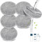 Lot de 6 Disque Filtres à Eau de Qualité Supérieure pour Bouteilles Compatible avec Brita Fill & Go - Élimine 99% de PFAS Chlore Microparticules Autres Substances Altérant le Goût Dans l'eau Potable