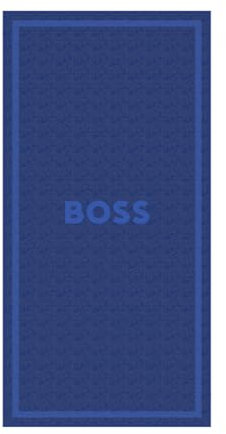 BOSS Badetuch 160cm x 80cm Handtuch Strandtuch Logo Beach Towel Solid