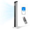 Karl home 42 Tower Fan for Bedroom, Smart Floor Fan with App & Remote Control, Digital Display, Adjustable Oscillating, 3 Speeds, 3 Modes & 12H Timer, Bladeless Quiet Fan for Cooling Home Office