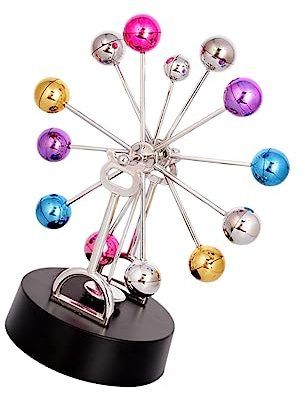 Gatuida Electromagnetic Perpetual Motion Machine Gadget Kinetic Art for Physics Science Classroom Desktop Decoration