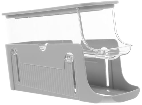 Toddmomy Eierhalter Kühlschrank mit Automatischem Rollmechanismus Platzsparend Schmaler Eierbehälter für Kühlschranktür Praktische Eieraufbewahrung