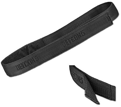 DEFCON 5 Cordura GÜRTEL MIT Klettband - D5-BE/VE (Schwarz)