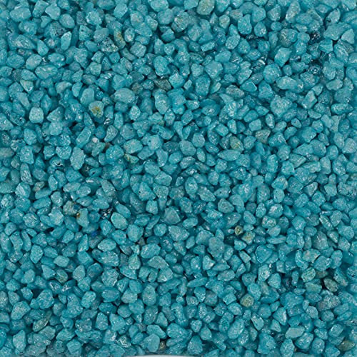 DEKOMARKET Dekogranulat Granulat Dekokies 2-3mm, kleine Dekosteine, 0,5 KG (türkis)