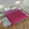Leonardo home - Copriletto piazza e mezza primavera-estate tinta unita double face 100% poliestere e 100% MADE IN ITALY.