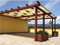TENDAGGIMANIA® Bandas de PVC de 650 gr/m2 para Cobertura de Estructura, Perlas, Carpa (60 x 600 cm, Beige 275)