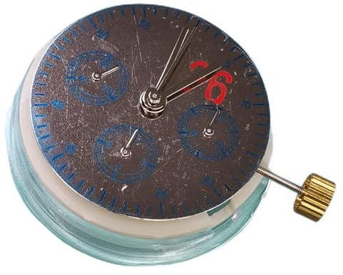 27 Jewels Automatisches Uhrwerk Kleine Sekunde bei 9 Uhr Reparaturteile für ETA 7753 7750