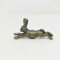 Antique Brass Animal Inspired Rabbit Design Knobs - Iron Drawer, Vanity, Wardrobe, Door, Cabinet & Cupboard Knobs - Bronze for Dressers, Chests, Children’s Bedrooms - Handcrafted