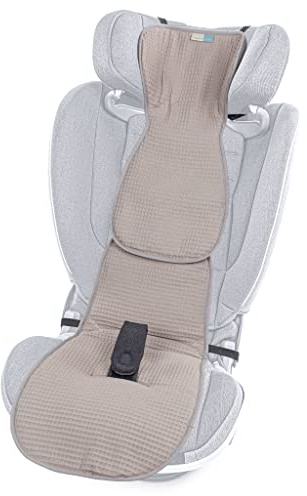 Liebes von priebes COOLAIR Sitzauflage für Autositze Gruppe 1-3 I Atmungsaktive Sommer Sitzeinlage Autositz 9kg-36kg I Sommerbezug, Schonbezug waschbar - schützt den Sitz vor Flecken