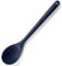 U-Taste Cuchara sólida de silicona extra larga de 33,9 cm: Cuchara de cocina resistente al calor hasta 315 ℃, Cuchara antiadherente sin costuras para servir para mezclar (Azul Medianoche)