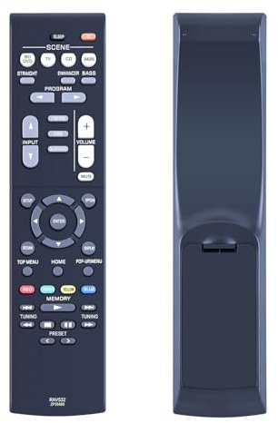 GOUYESHO Ersatz Fernbedienung RAV532 für Yamaha AV Receiver RX-V383 RX-V379 HTR-3071 RX-V383 HTR3071 RXV383