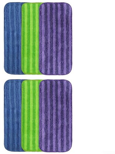 Flash Speed Mop, Reusable Mop for PADS Refills For Wet Jet Mop Keep Your Floors Spotless(6 Pack)