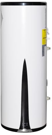 Techomey Bomba de Calor de Agua Caliente con Fuente de Aire, 100L, Bomba de Calor de Agua Caliente Vertical de Pared, Bomba de Calor de Agua Caliente Sanitaria, Calentador de Agua con Bomba de Calor