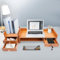 Shiyinge Schubladen MonitorstäNder MonitorerhöHung Monitor Organizer Halter Stand Holz Schreibtischaufsatz Computer Booster Stand für Arbeitszimmer Büro und Schreibtisch usw Gesamtbelastbarkeit 5KG