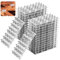 30 PCS Truss Mending Plates, 2 x 4 Inches Pronged Truss Plate, Galvanized Steel Plate with 8 mm Nail Teeth, Reinforced Metal Mounting Bracket Repair Flat Plate, Roofing Wood Connector