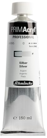 Schmincke PRIMAcryl Professional Silber 150 ml Tube, 13 895 019