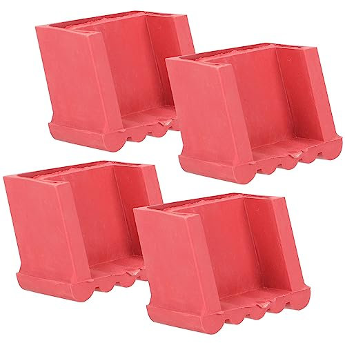 Rutschfeste Leiterfüße aus Gummi, 4 Stück, für Trittleitern