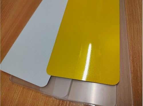 50x Road. Legal Blank Acrylic & Reflective Car Number Plate Front Rear 520x111mm