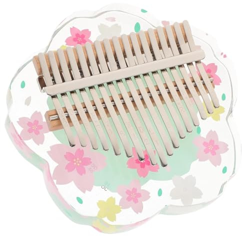Tragbare Kalimba Kalimba Anfänger Grünes Musikinstrument