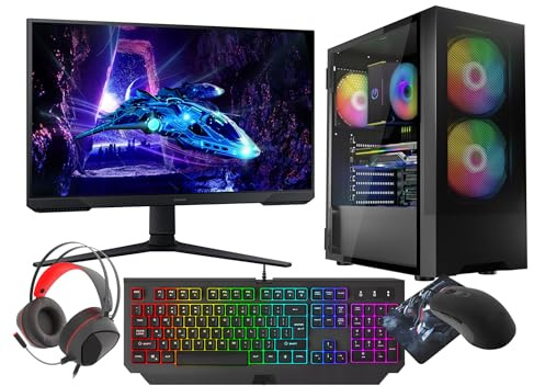 VIST Gaming Set R5 5600GT 32GB RX VEGA SSD 1TB WIFI Win11 24