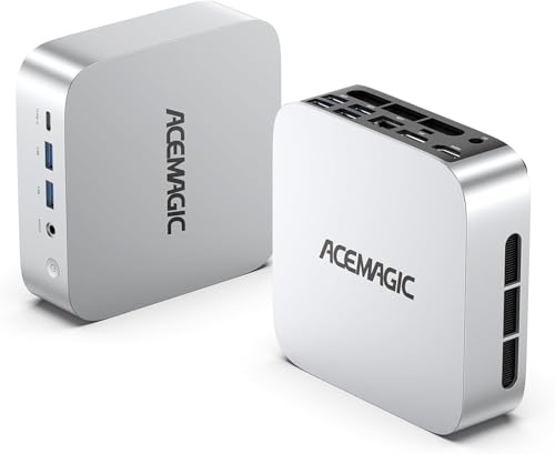 ACEMAGIC K1 Mini PC, Intel Core i5 12600H (12C/16T), 32GB DDR4 1TB SSD Micro Desktop Computer for Office/Home Theatre/Meetings/Business/Travel【DP+HDMI+USB-C/ Wifi6/ Bluetooth5.2】