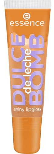 essence DULCE de leche BOMB shiny lipgloss Nr. 01 Nude glänzend 10ml | Lipgloss, frisches Finish