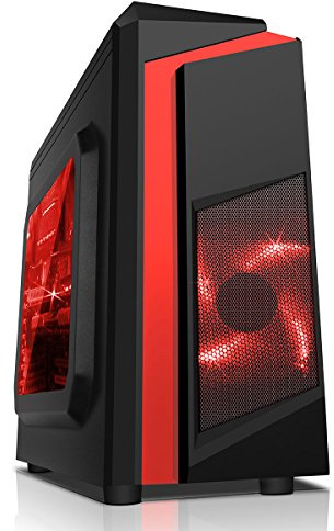OCHW Ultra Fast Gaming PC - AMD A8 9600 Quad Core @ 4.20 ATI Radeon HD R7 Graphics, 16GB DDR4 2400MHz RAM, 1TB Hard Drive, Game Max Blue Case, WiFi, Windows 10 Operating System 3 YEAR WARRANTY