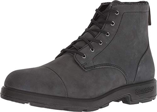 BLUNDSTONE Herren Lace Up Series Chelsea Boot, Rustic Black, 39 EU